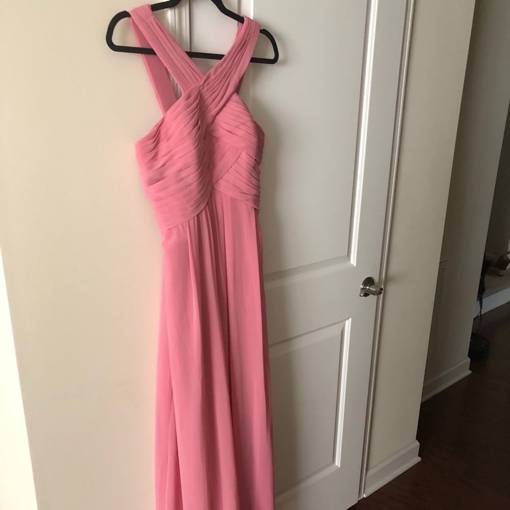 Bill Levkoff 7016 Rosepetal Bridesmaid Dress